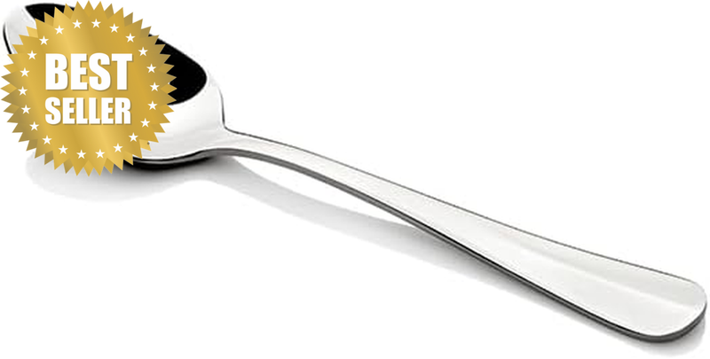 Baguette Teaspoon Set 4 Piece 18/10 Stainless Steel