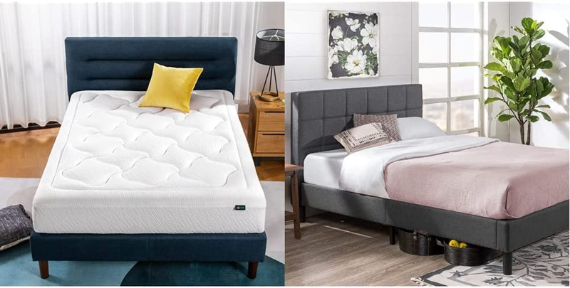 10 Inch Cloud Memory Foam Mattress, Twin & Lottie Upholstere