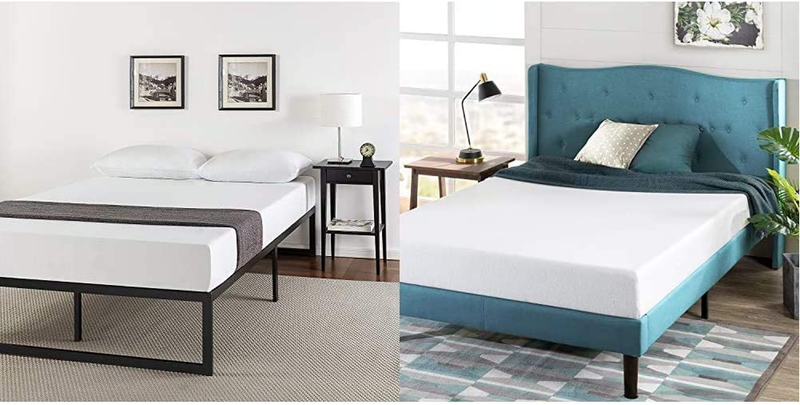 With 6 Inch Green Tea Memory Foam Mattress