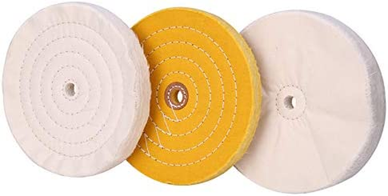 8 Inch Buffing Polishing Wheels for Bench Grinder Buffer with 5/8