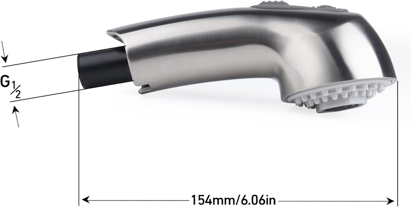 NEW Pull-Out Spray Wand Fits Grohe Compatible With Grohe Part 46312SD0 46298SD0
