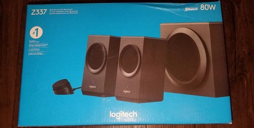 Logitech Z337 Bluetooth Wireless Speaker System 80W subwoofer satellite + New