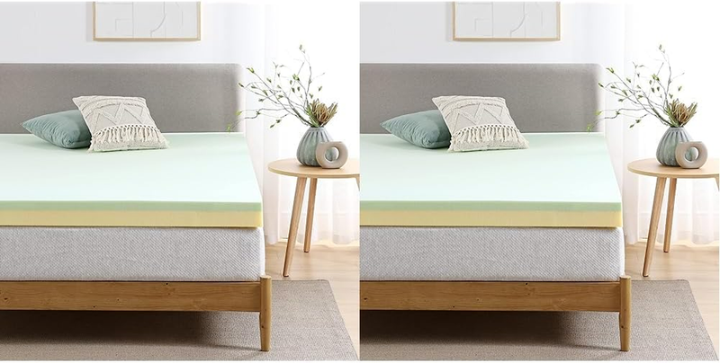 Memory Foam Mattress Topper, Pressure-relieving Layers &