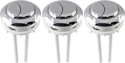 Murtenze 3Pcs Diameter Toilet Tank Button, Dual Push Flushing Toilet Button Wit