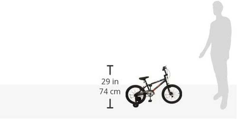 Switch Kids BMX Bike, Boys and Girls Bicycle Ages 5-8 Years, 18 Inch Wheels, Bik