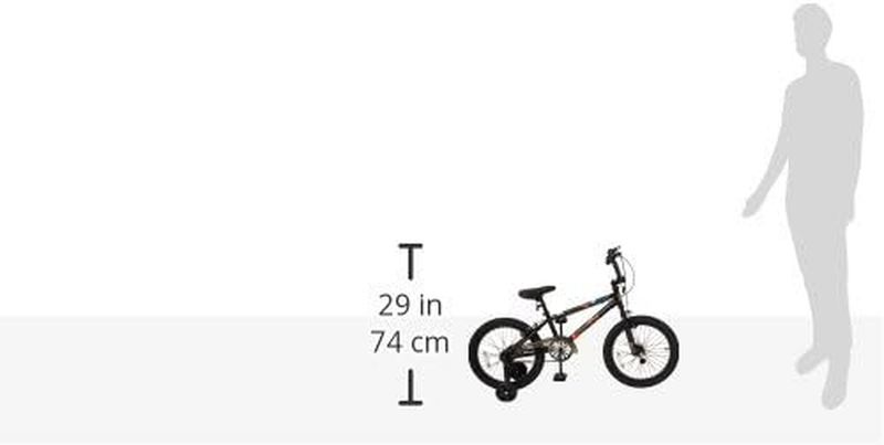 Switch and Stun BMX Style Kids Bike, for Boys and Girls Bicycle Ages 5-8, 18-Inc