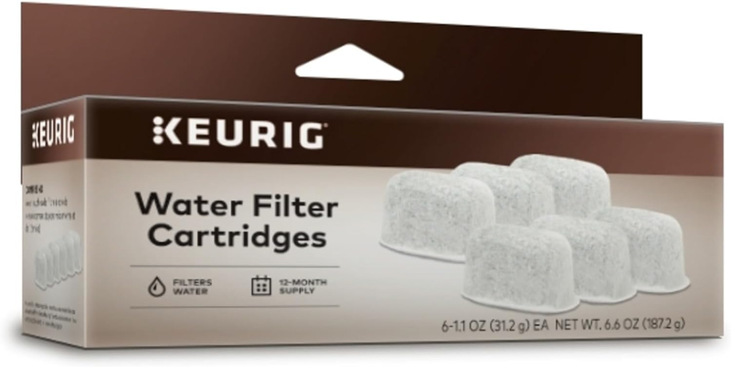 Water Filter Refill Cartridges, Replacement Water Filter Cartridges, 6 Count