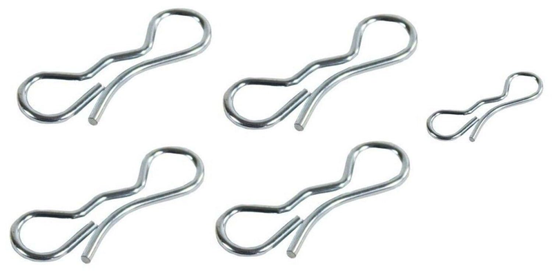 Deck Clip Set Bow Tie Lock Pins for Craftsman Husqvarna Poulan Mower Tractor