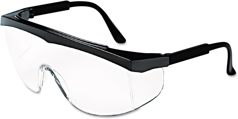 Black Frame Clear Lens 1 Pair