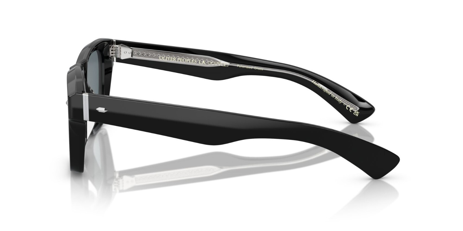 Pre-owned Oliver Peoples Oliver Sixties Sun Ov 5522su Black/blue Polar(14923r) Sunglasses In Blue Polarized