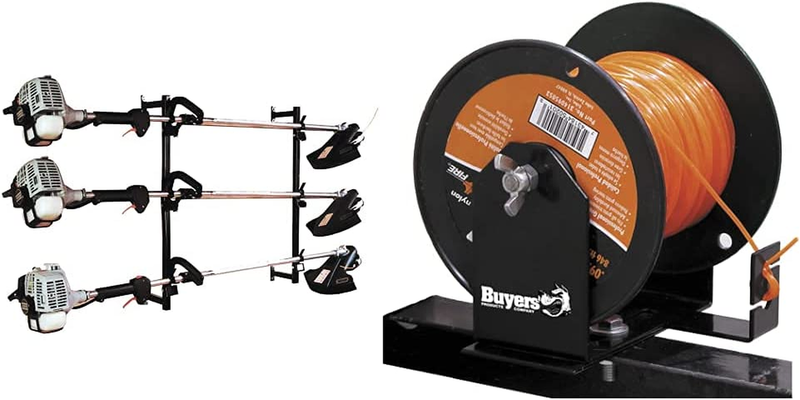 Buyers LT12 3-Trimmer Landscape Truck & Trailer Enclosed Rack & Trimmer Line ...