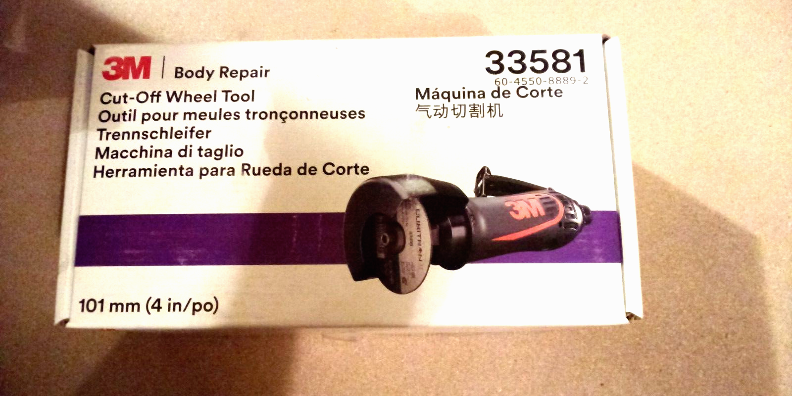3m air cut off wheel tool 33581
