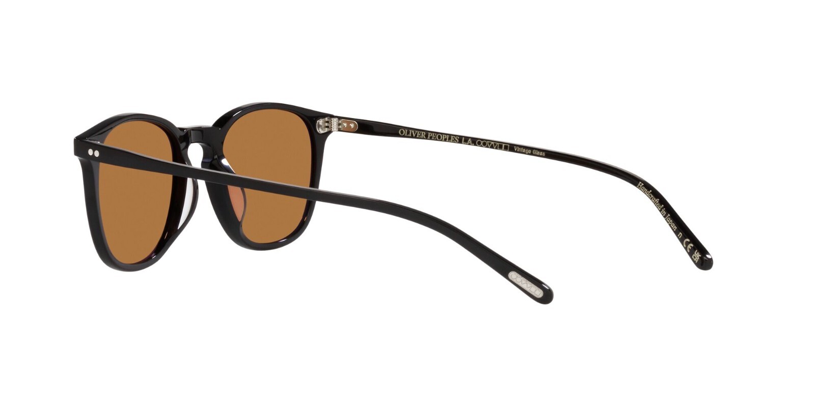 Pre-owned Oliver Peoples Finley 1993 Sun Ov 5491su Black/cognac (1731/53) Sunglasses In Brown