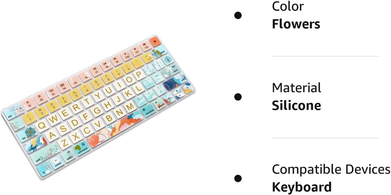 Keyboard Cover Skin for Apple Imac Wireless Magic Keyboard 2Nd Gen MLA22LL/ a (M
