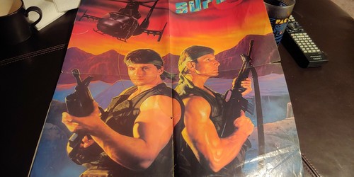 Dragon Warrior I Nintendo Power Strategy Guide Players Hint Book & Contra Poster