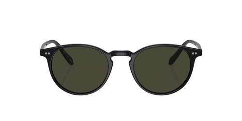 Pre-owned Oliver Peoples 0ov5004su-491005p1 Phantos Black In Green