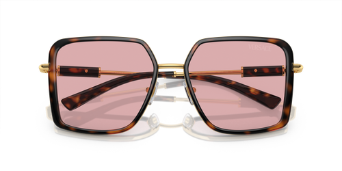 Pre-owned Versace 0ve2261-100284 Havana Sunglasses In Purple