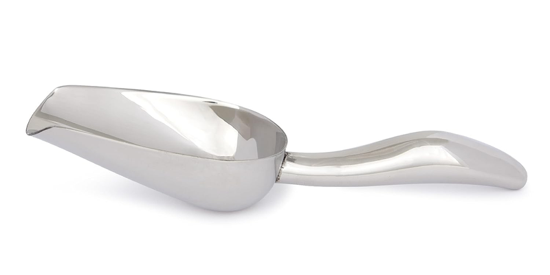 3 Oz Stainless Steel Scoop, 8.25” L X 2.4” W | for Ice, Dog & Cat Food, Popcorn,