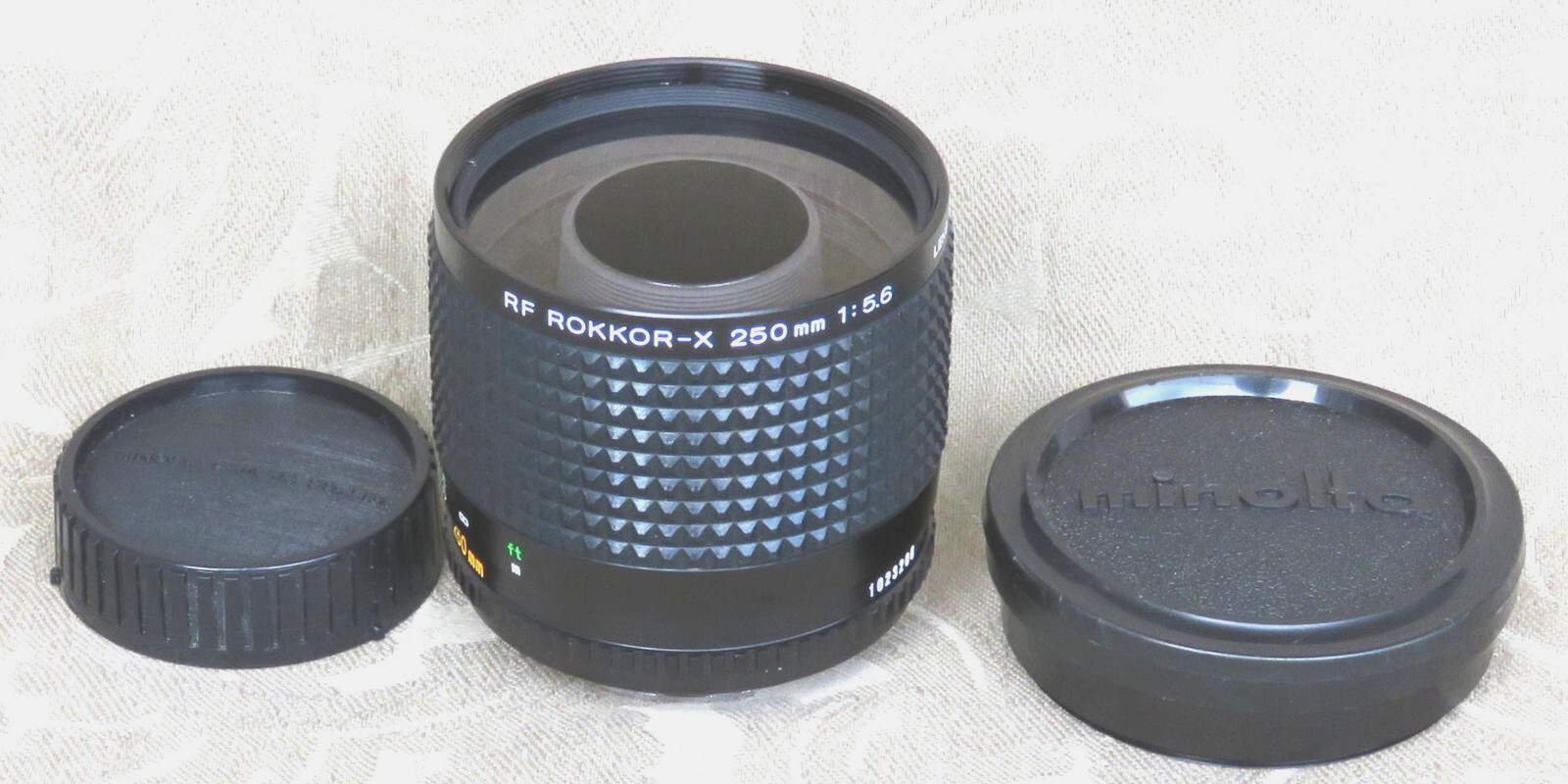MINOLTA RF ROKKOR-X 250MM F5.6 MIRROR REFLEX LENS N MINT MINOLTA RF ROKKOR-X 250MM F5.6 MIRROR REFLEX LENS N MINT