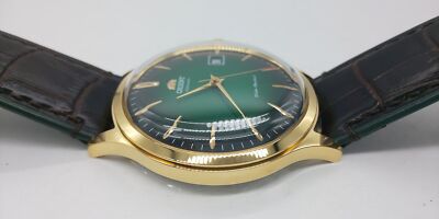 Pre-owned Orient Watch Automatic Winding Automatic Overseas Model Sac08002f0