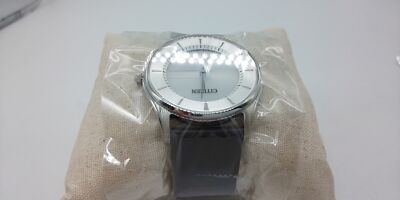 Pre-owned Citizen Eco Drive Mens Thin Slim Solar Photovoltaic Solar Power Bj6480-51a/db