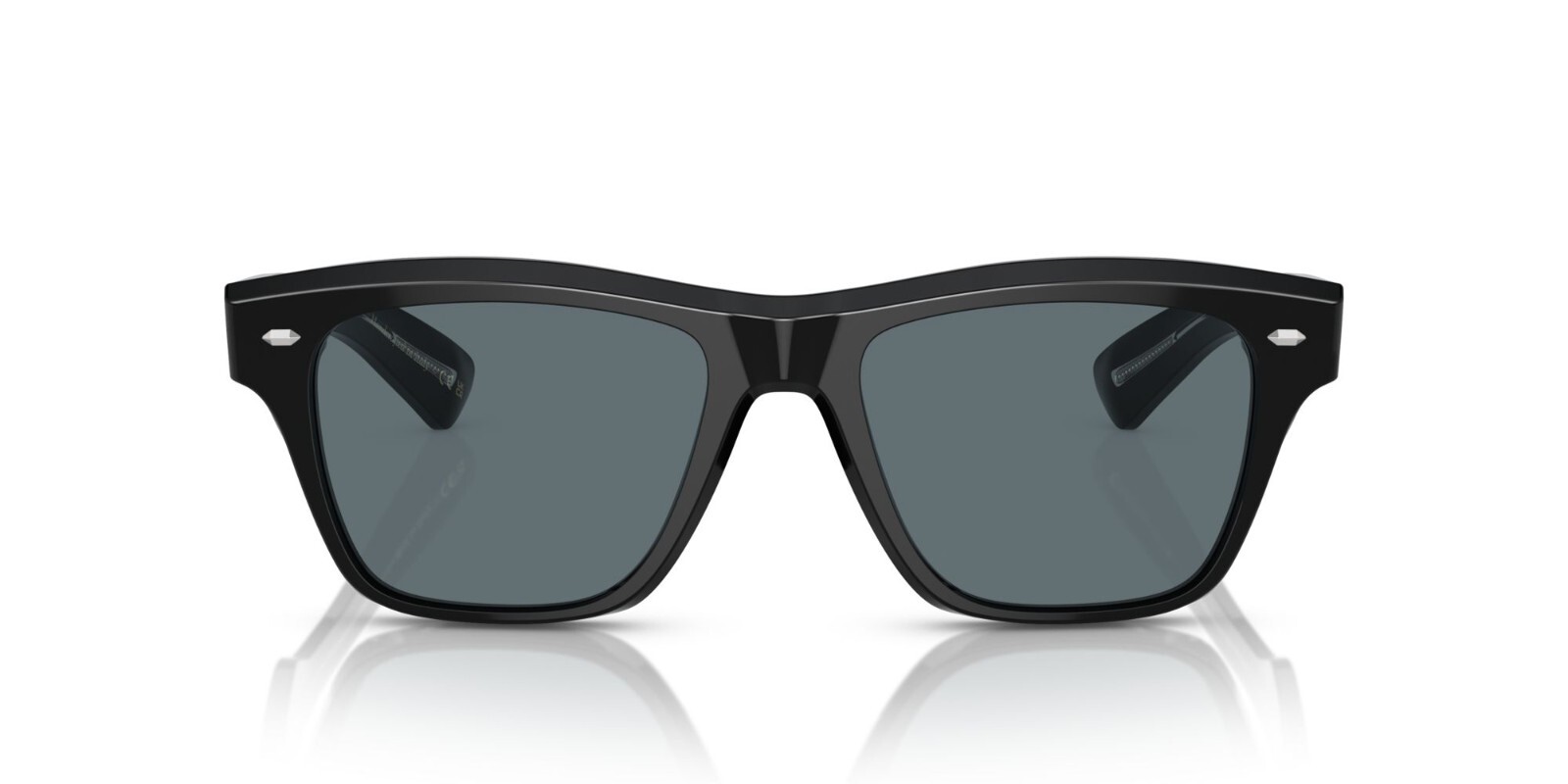 Pre-owned Oliver Peoples Oliver Sixties Sun Ov 5522su Black/blue Polar(14923r) Sunglasses In Blue Polarized