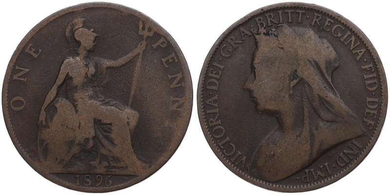 GroÃBritannien - Great Britain One 1 Penny 1860-1967 - Verschiedene JahrgÃ¤Nge