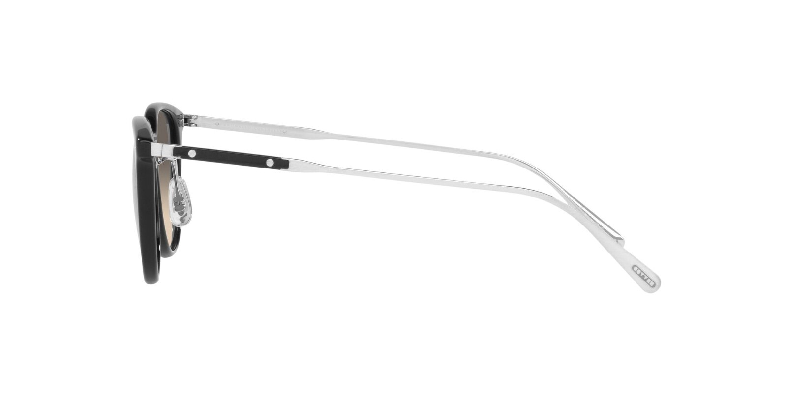 Pre-owned Oliver Peoples R-3 Ov 5555su Black/grey (1492/81) Sunglasses In Shale Shaded