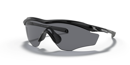 Oakley M2 Frame XL Polished Black/Grey Men's Sunglasses OO9343-01