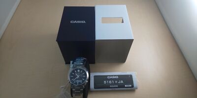 Pre-owned Lineage [casio] Watch  Radio Solar Lcw-m100tse-1ajf Men&39;s Silver