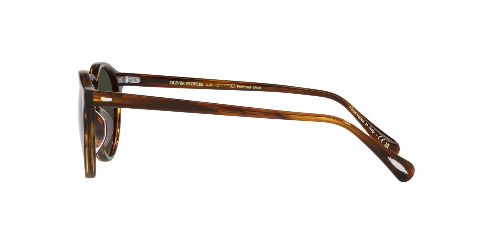 Pre-owned Oliver Peoples Gregory Peck Sun Ov 5217/s Tuscany Tortoise/g-15 Polar Sunglasses In Gray
