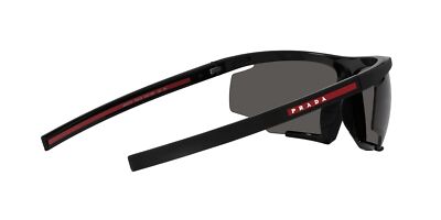 Pre-owned Prada Linea Rossa Sunglasses Ps 07ys Dg006f Black Grey Man In Gray