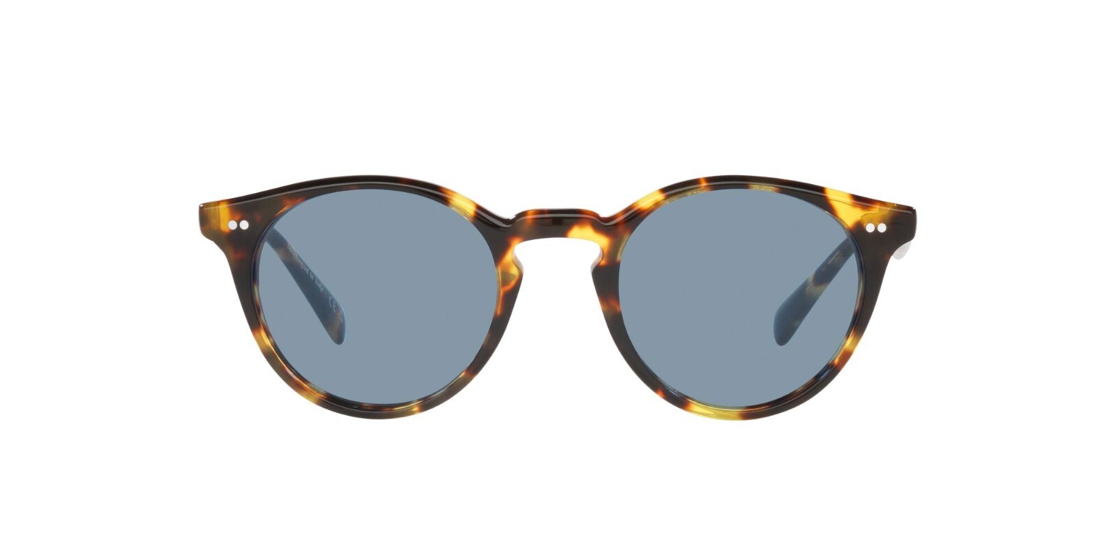 Pre-owned Oliver Peoples Romare Sun Ov 5459su Vintage Havana/blue (1407/56) Sunglasses