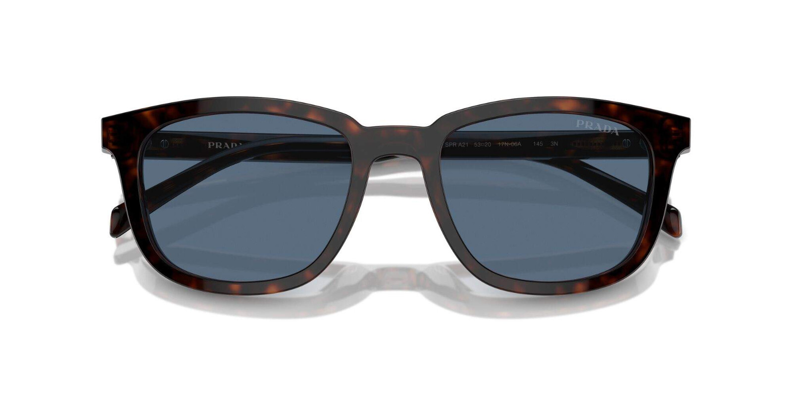 Pre-owned Prada Brand 2024  Men Sunglasses Pr A21s 17n-06a Authentic Italy Frame Sport In Blue