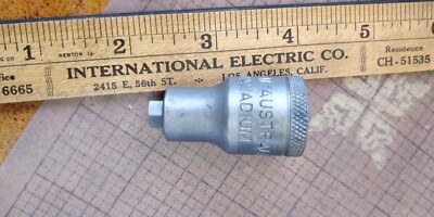 Torkit-Out Hex Socket  Vanadium 1/2 inch drive - Size B  Haben by Gedore 