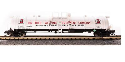New Broadway 2-pack N Scale Cryogenic Big Three Industries Tank Car 3722