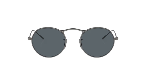 Pre-owned Oliver Peoples 0ov1220s-495244r5 Phantos Brown In Blue