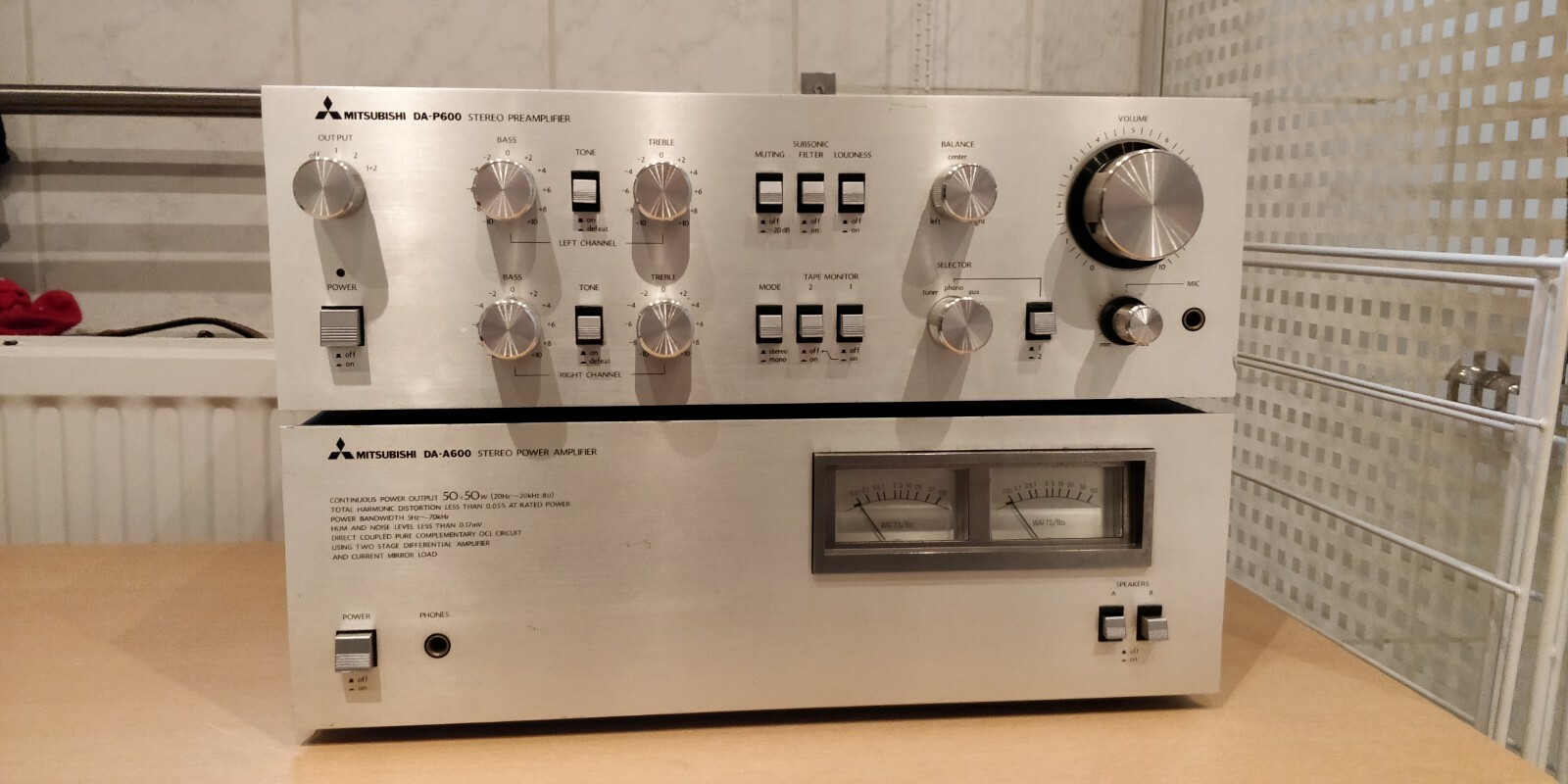 DIATONE DA-P600 DA-A600 セット Yahoo!オークション - DIATONE ダイヤトーン DA-A600 DA-P600 2