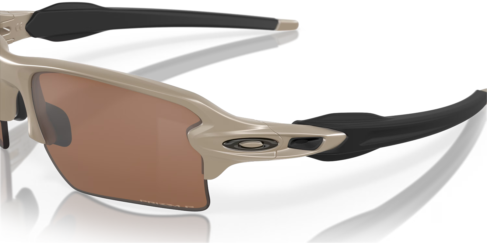 Pre-owned Oakley Standard Issue Flak® 2.0 Xl Desert Collection / Polarized Pr / Desert Tan In Prizm Tungsten Polarized
