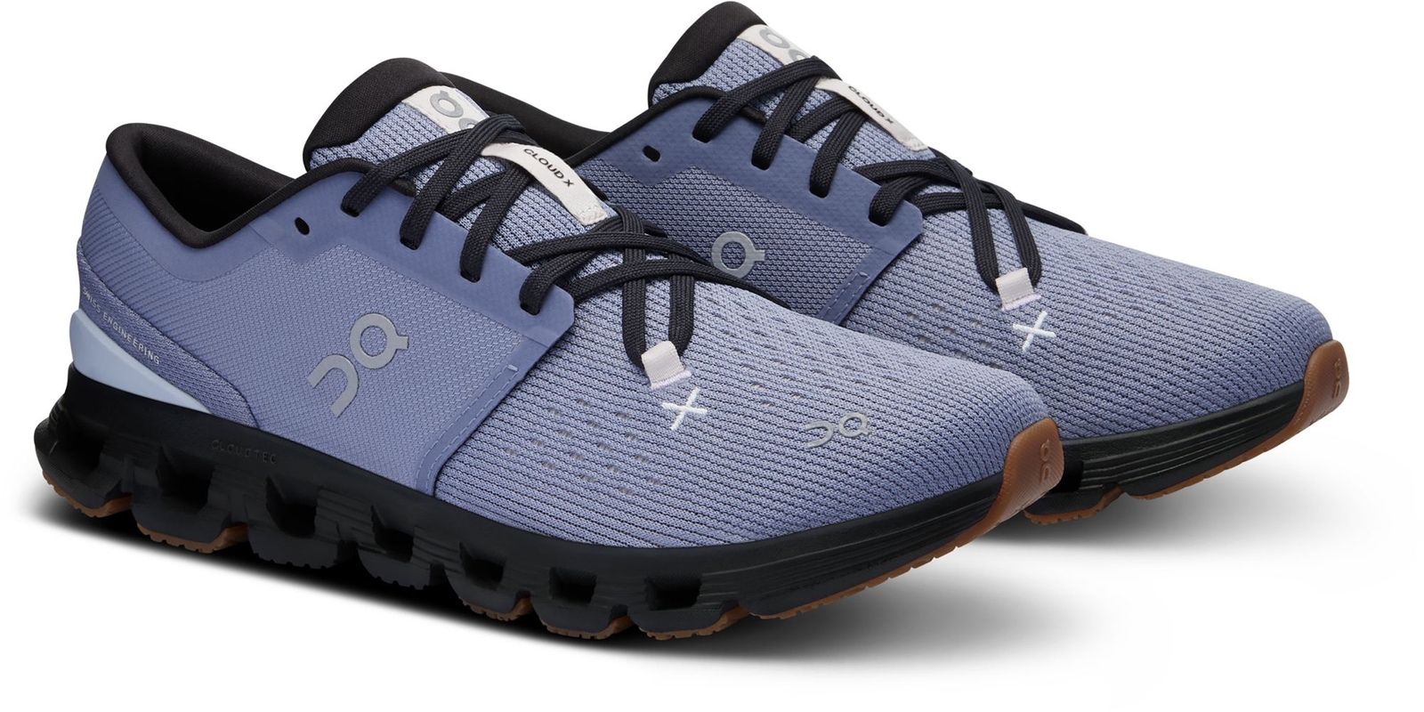 ON Cloud Brand X 4 Purple/Black/Brown Women's Running Shoes