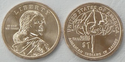 USA Native American Dollar Sacagawea 2023 D unz.