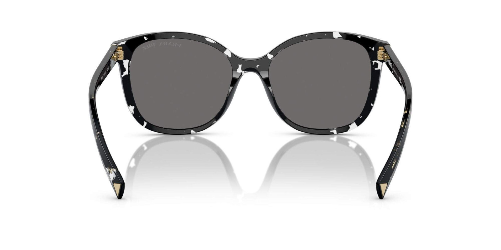 Pre-owned Prada Brand 2024  Women Sunglasses Pr 22zs 15s-5z1 Authentic Italy Frame Case In Gray