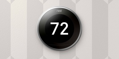 Google Nest T30 Nest Learning Thermostat - 3rd Generation - Brass