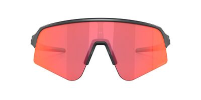 Pre-owned Oakley Sutro Lite Sweep Sunglasses, Matte Carbon Frame, Prizm Trail Torch Lens
