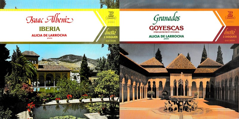 Albeniz (Iberia) - Granados (Goyescas) Complets Par Alicia De Larrocha