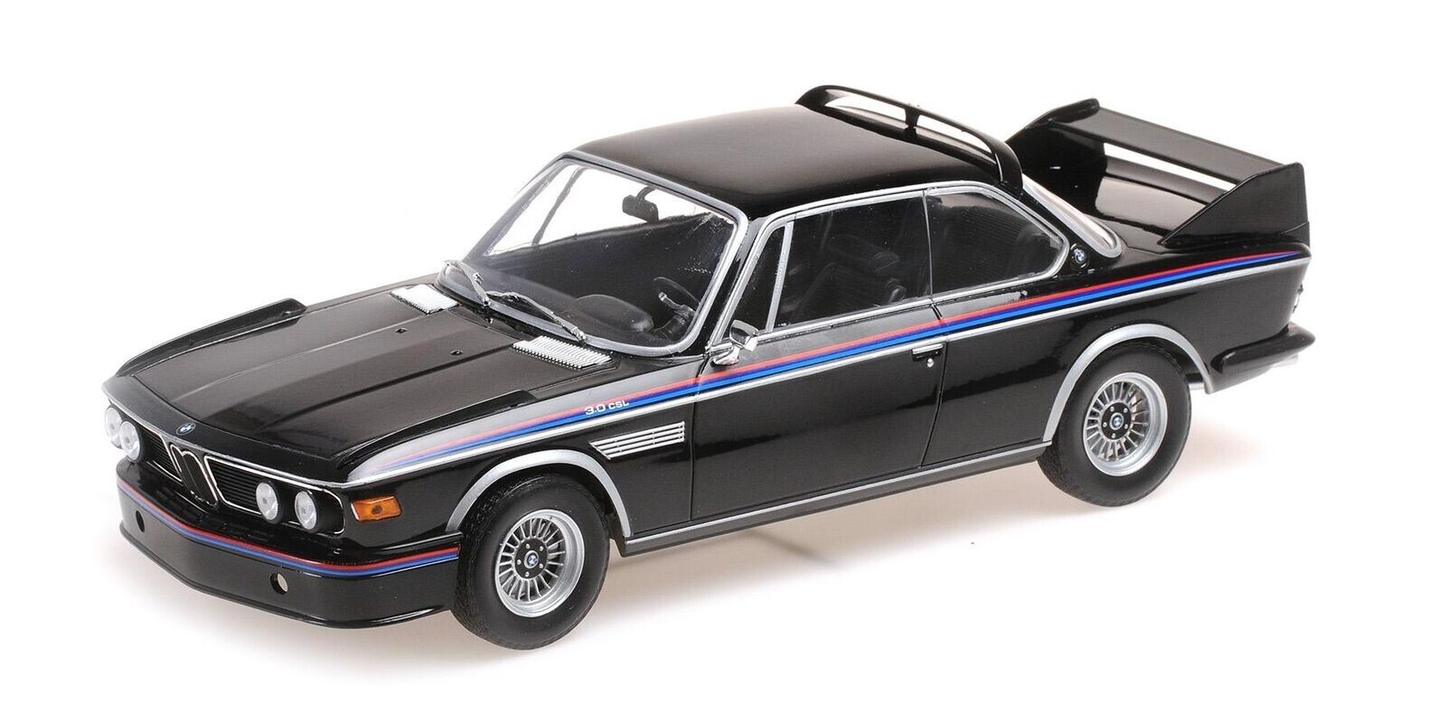 1/18 BMW 3.0 CSL Coupe 1973 (Black) Die-cast Model Car by