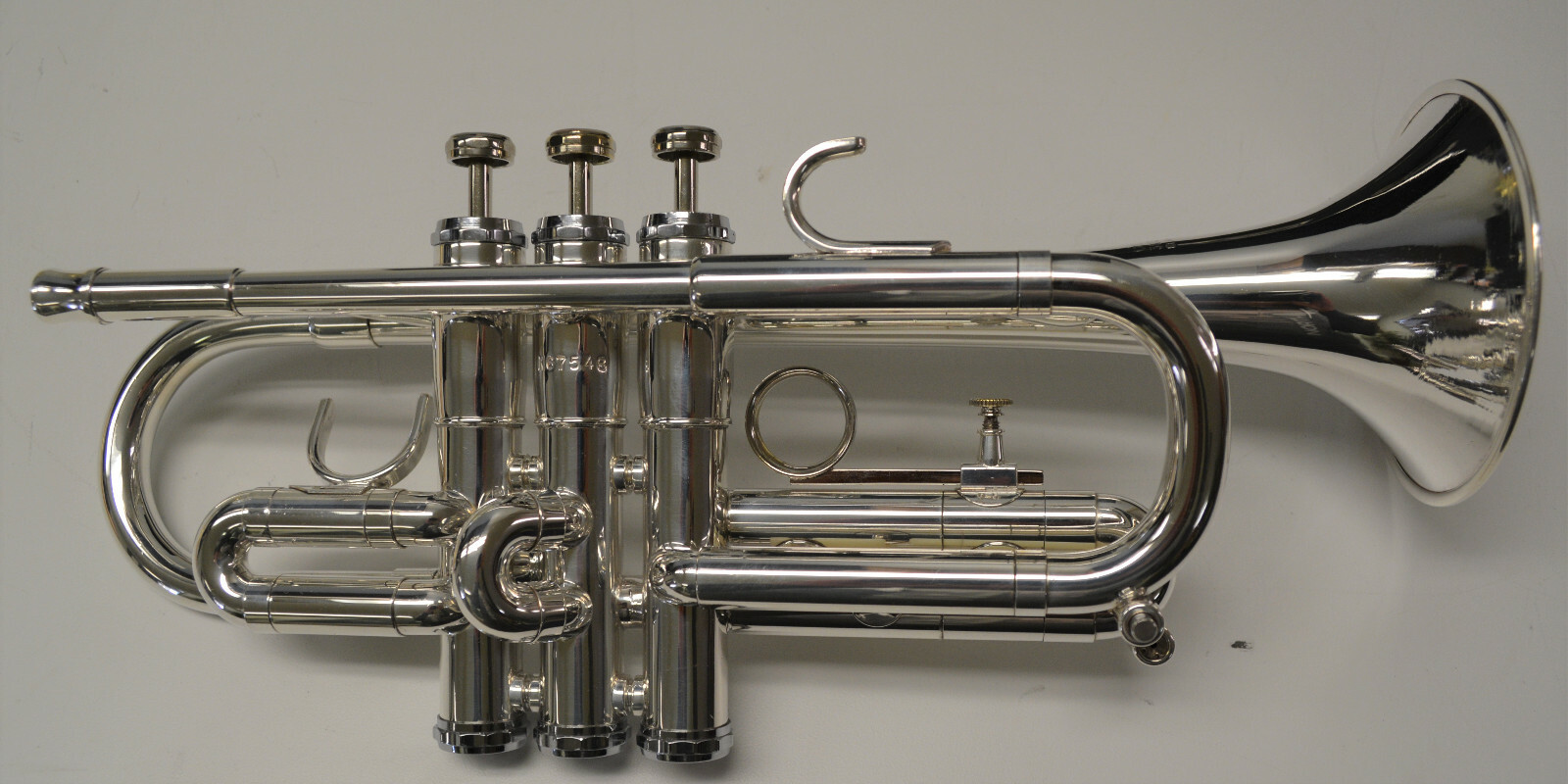 USED GETZEN 390S Eb/D SILVER TRUMPET CASE