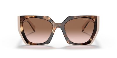 Pre-owned Prada Sunglasses Pr15ws 01r0a6 54mm Tortoise Caramel / Brown Gradient Lens