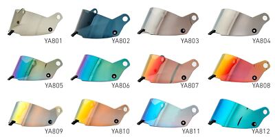STILO ST5 ANTI-FOG HELMET VISOR SHIELD- Dark Smoke YA802