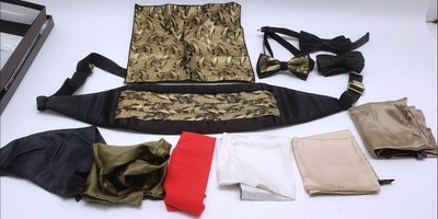 Men's MEL HOWARD Suit Accessories Cummerbund/ Tie And More